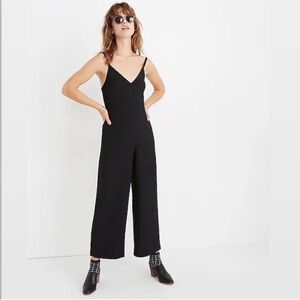 Madewell Black Thistle Cami Jumpsuit